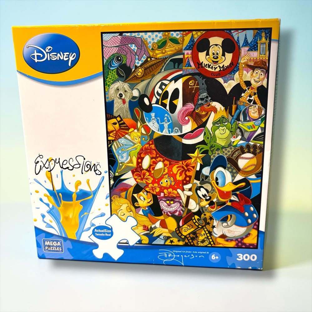 Disney Expressions Tim Rogerson Legends 300 Piece Puzzle Mega Puzzles 50892ABJ